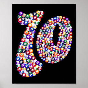 Poster 10 Composto Por Mesa Billiard Piscina