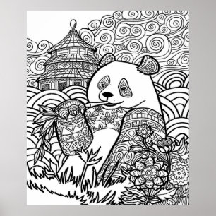 Poster 10 de coloração 20 X 24