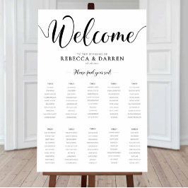 Poster 10 Gráfico de Casamentos de Mesas