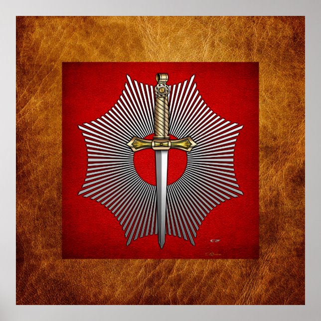 Poster 10.o grau: Eleição mestre (Frente)