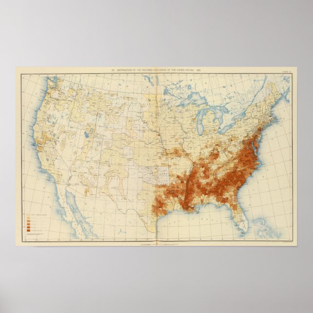 Poster 10 População colorida 1890 (Frente)