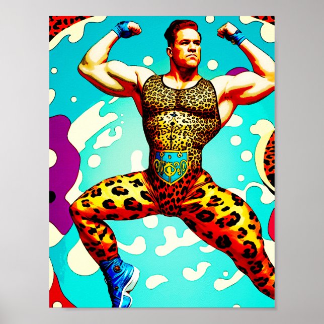 Poster 1105 O Homem Forte do Circo (Frente)