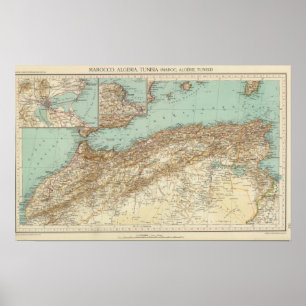 Poster 112 Marrocos, Argélia, Tunísia