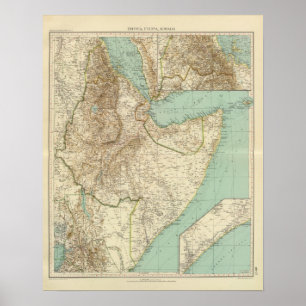 Poster 11617 Eritrea, Etiópia, Somália