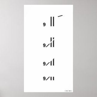 Pôster 11/09 Tributo