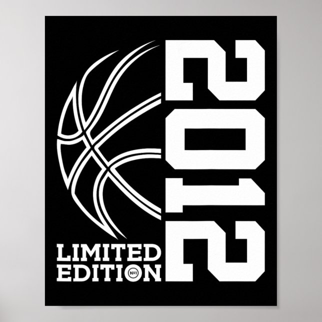 Poster 11 Birthday Basball Limited Edition 2012 1 (Frente)