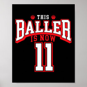 Poster 11 Birthday Bysketbyll Com Mais De 11 Anos