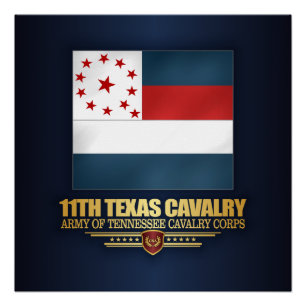 Pôster 11o Cavalaria de Texas