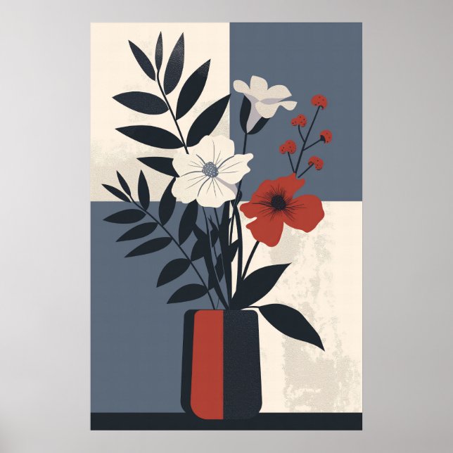 Poster 1273 Floral (Frente)