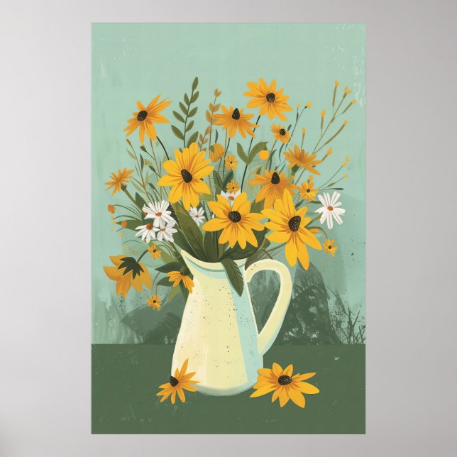 Poster 1278 Floral (Frente)
