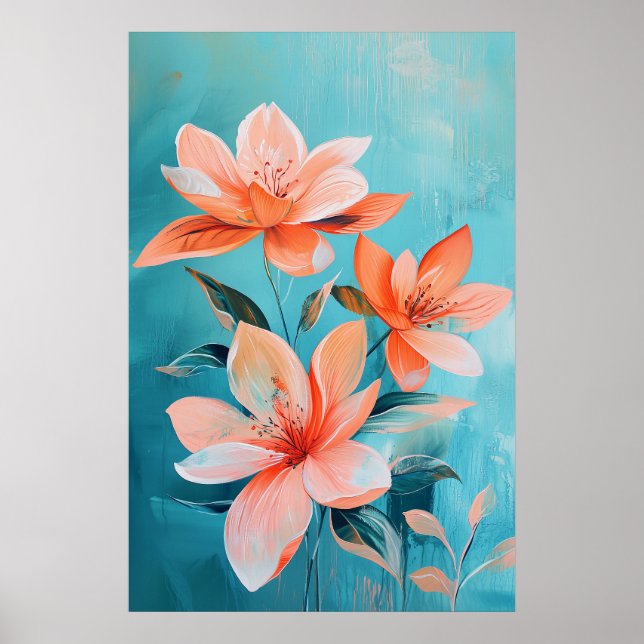 Poster 1285 Floral (Frente)