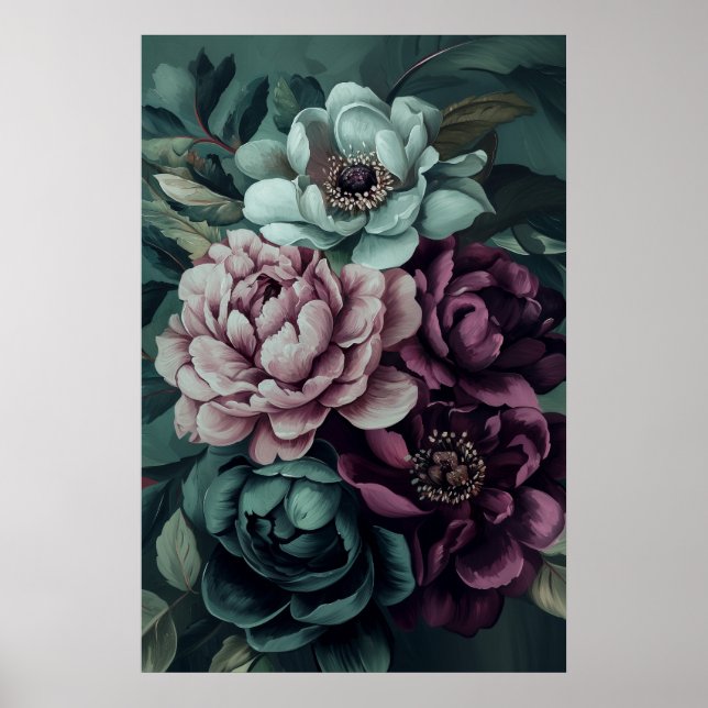Poster 1294 Floral (Frente)