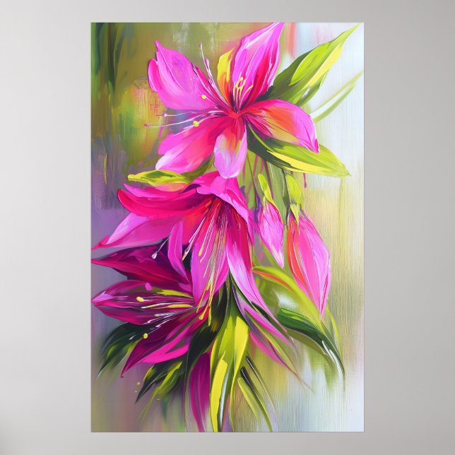 Poster 1296 Floral (Frente)