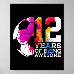 Poster 12 Anos Sendo Incrível Péll 12º Aniversário