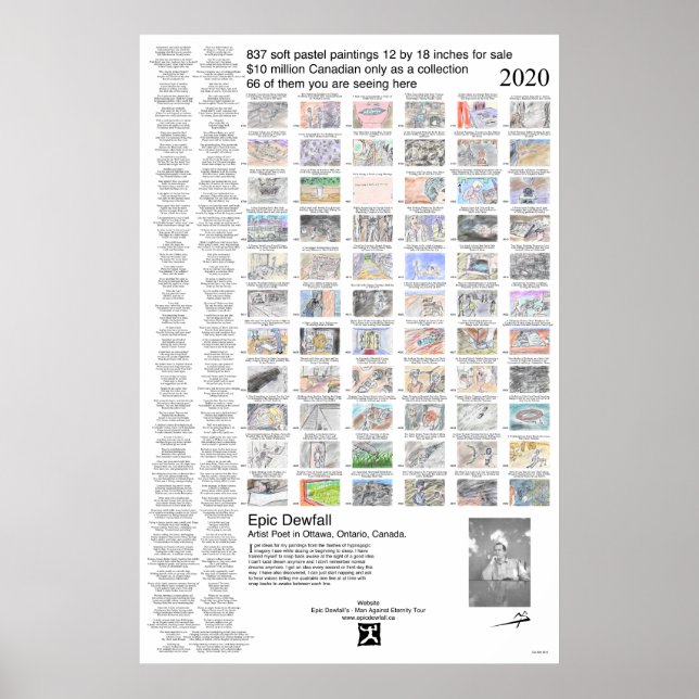 Poster 12 Arte do sonho (Frente)