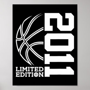 Poster 12 Birthday Basball Limited Edition 2011
