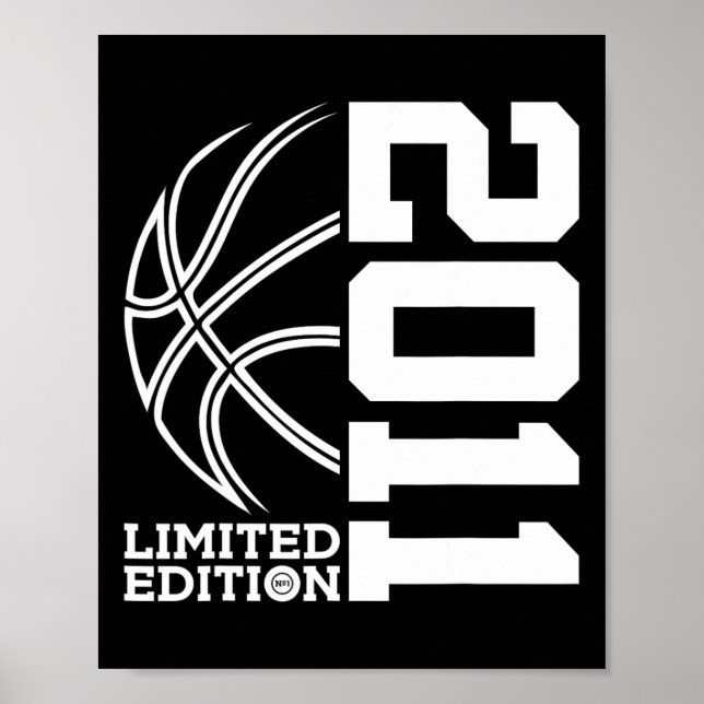 Poster 12 Birthday Basball Limited Edition 2011 (Frente)
