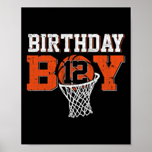 Poster 12 Birthday Boy Bysketbyll Com Mais De 12 Anos Bd
