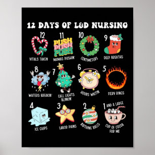 Poster 12 Dias de Enfermagem na Unidade de Landd Trabalho