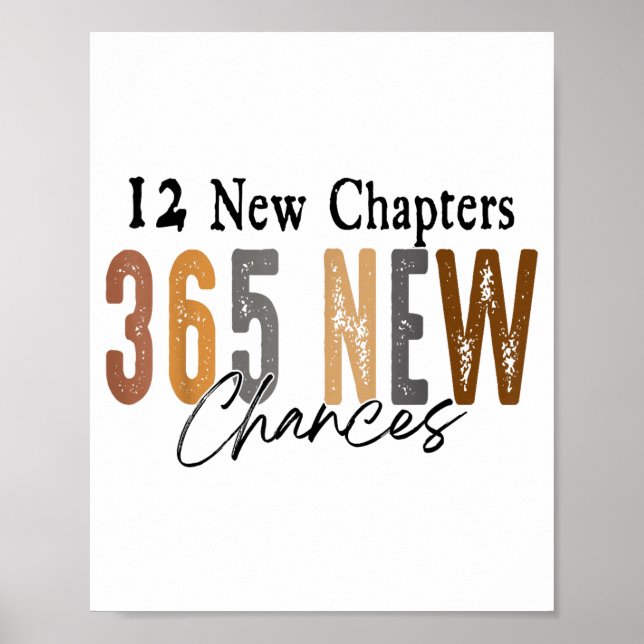 Poster 12 New Chapters 365 New Chances Family  (Frente)