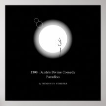 1308 Divina Comédia Paraíso Minimalista de Dante