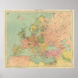 Pôster 1314 Europa política