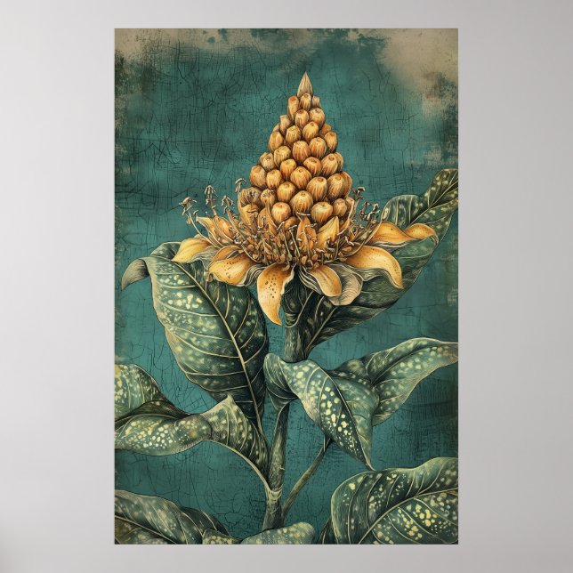 Poster 1318 Floral (Frente)