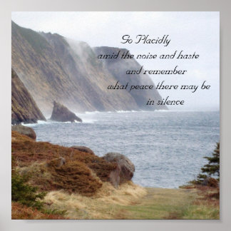 Pôster 134, Vá acidentalmente entre o barulho e a pressa.