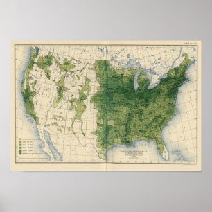 Poster 135 produtos agrícolas 1900 do valor