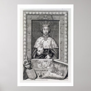 Pôster 1367-1400) reis de Richard II (de Inglaterra