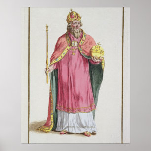 Poster 1368-1437) imperadores romanos santamente de