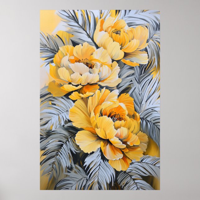 Poster 1371 Floral (Frente)