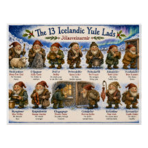 13 Duendes de Natal islandeses Natal reykjavik