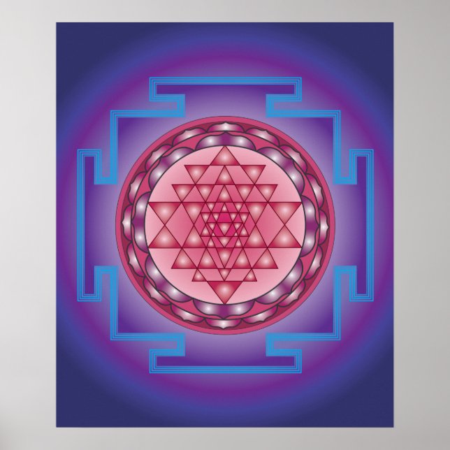 POSTER 13 SRI YANTRA - SANCTUARY (Frente)