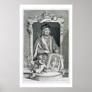 Poster 1457-1509) reis de Henry VII (de Inglaterra desde
