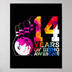 Poster 14 Anos De 14 Incrível No Aniversário