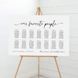 Poster 14 Mesa Nosso Plano De Gráfico De Assento Do Pesso