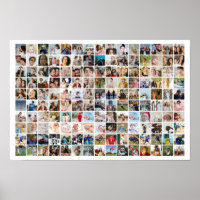 150 Colagem de Fotos Grade de Imagem Personalizada