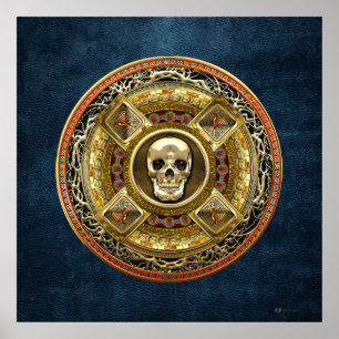 Pôster [150] Mictlantecuhtli - Deus da Morte asteca