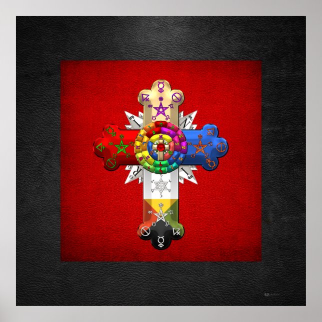 Pôster [150] Rosy Cross (Rosa Croix) (Frente)