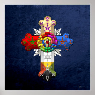 Poster [150] Rosy Cross (Rosa Croix)