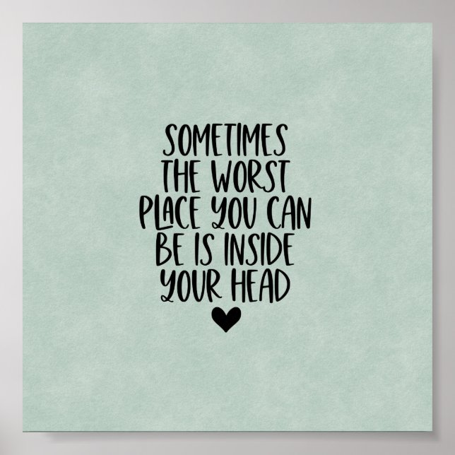 Poster (15,2 x 15,2 cm) - Dentro (Frente)