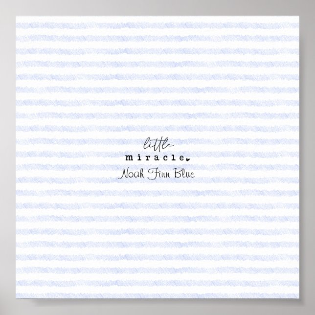 Poster (15,2 x 15,2 cm) - Pequeno Milagre (Frente)