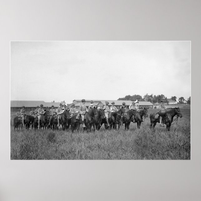 Pôster 15, Banda de cavalaria dos EUA, início dos anos 19 (Frente)