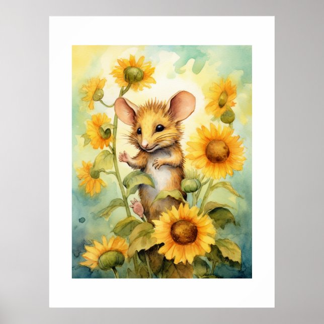 Poster 15 de 17 Jardim de Girassol Miceville (Frente)