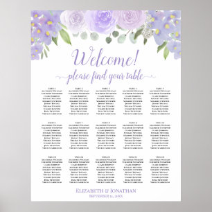 Poster 15 Rosas Mesas Boho Sentado Casamento