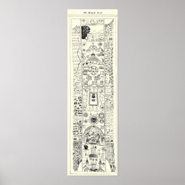 Pôster 15 século - Masonic Kirk Wall Scroll (Frente)