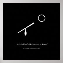 1610 Prova Heliocêntrica de Galileu Minimalista