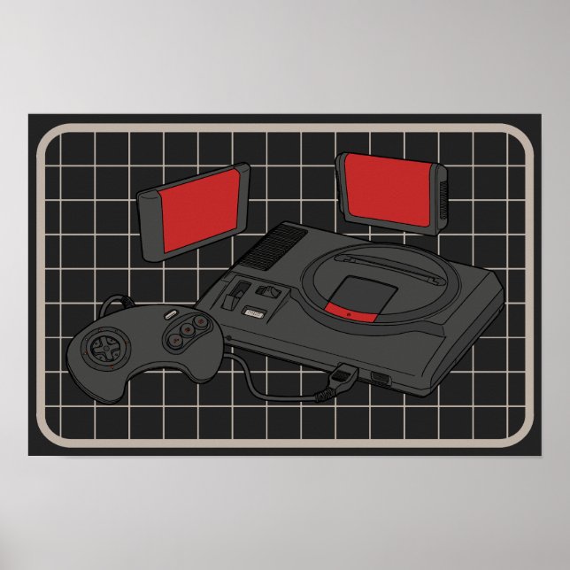 Poster 16 Bits de energia! (Frente)