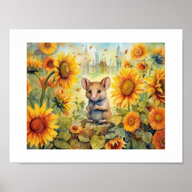 Poster 16 de 17 Sunflower Garden Miceville (Frente)